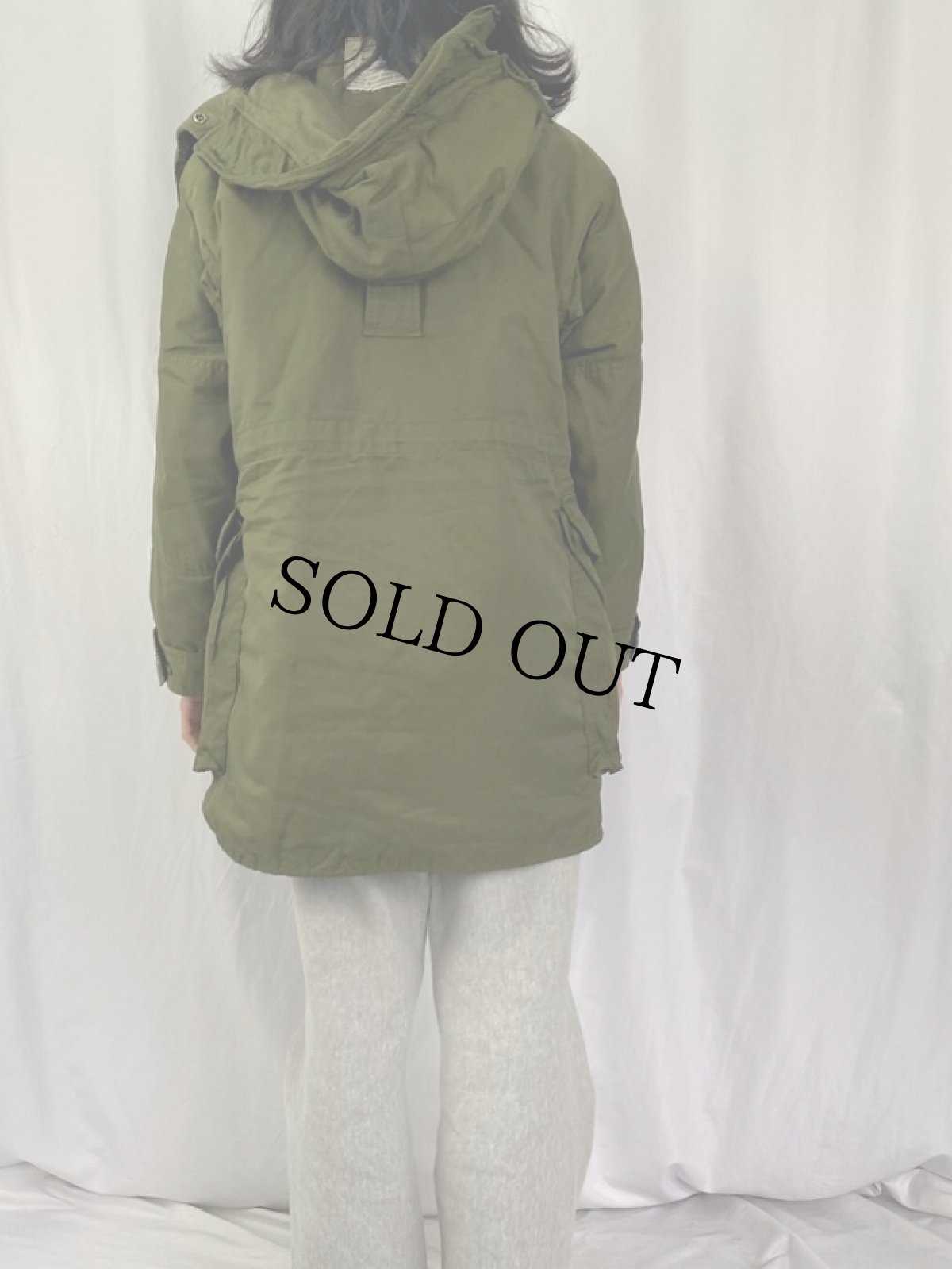 画像4: 80's CANADIAN ARMY ECW コンバットパーカー SHORT SMALL (4)