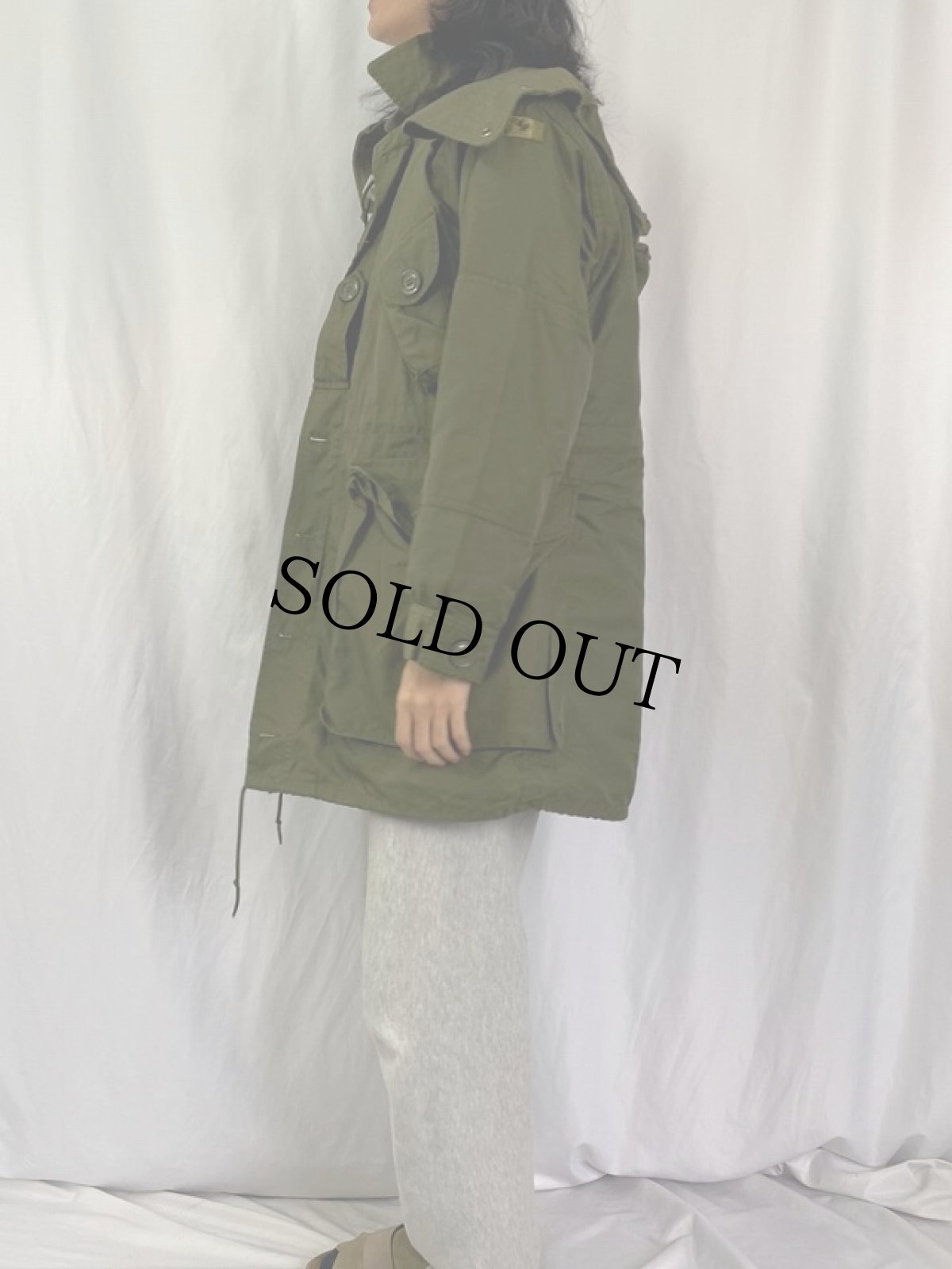 画像3: 80's CANADIAN ARMY ECW コンバットパーカー SHORT SMALL (3)