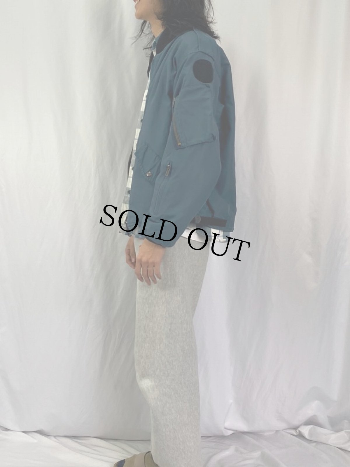 画像3: 90's ROYAL CANADIAN AIR FORCE TYPE III フライトジャケット (3)