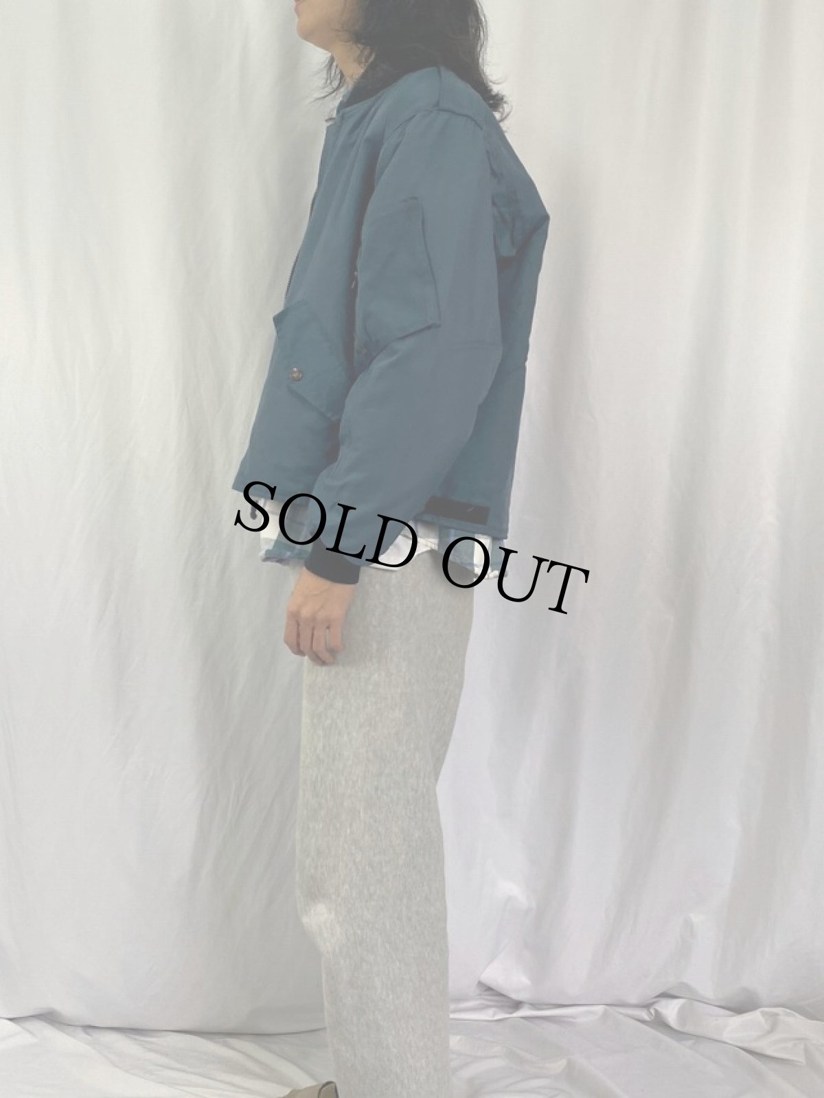 画像3: 90's ROYAL CANADIAN AIR FORCE フライトジャケット (3)