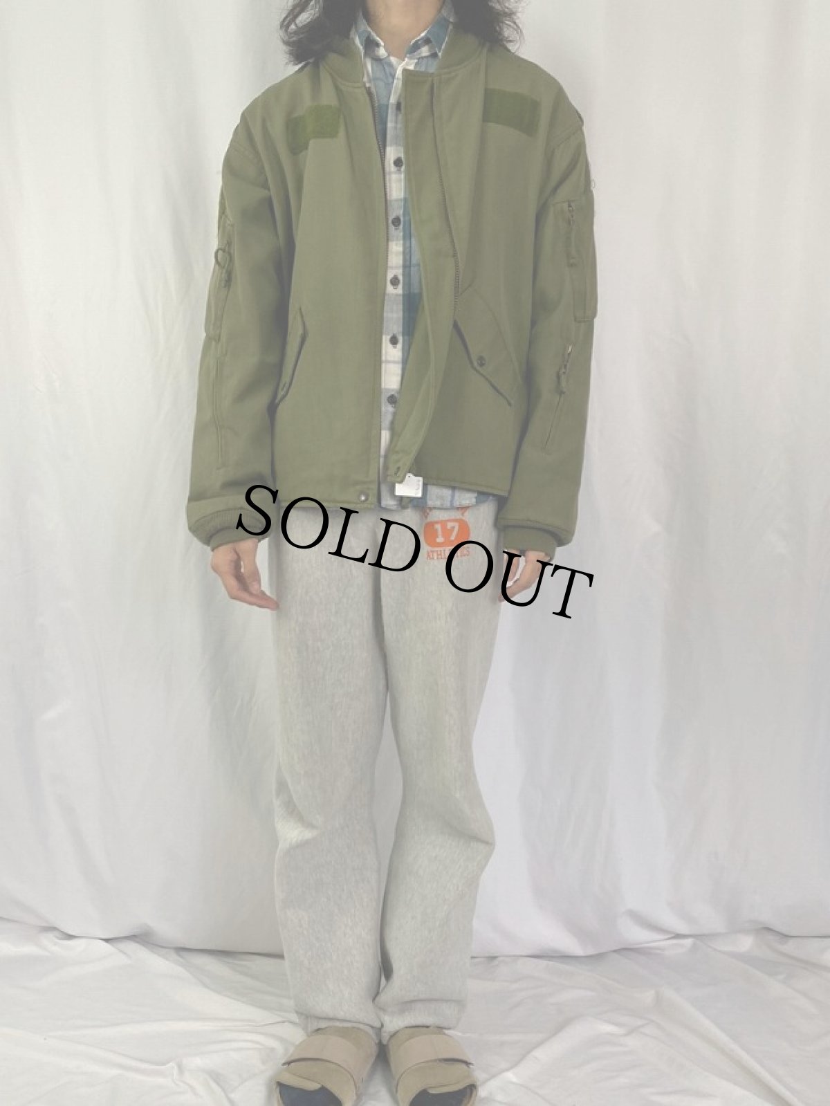 画像2: ROYAL CANADIAN AIR FORCE フライトジャケット (2)