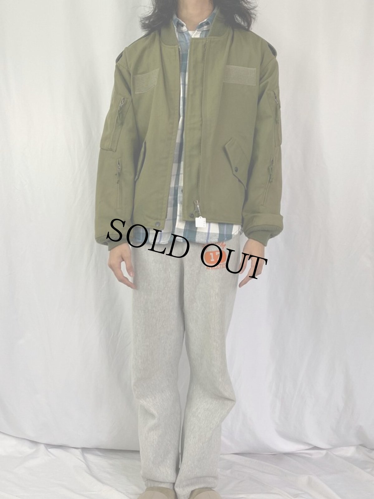 画像2: ROYAL CANADIAN AIR FORCE フライトジャケット (2)