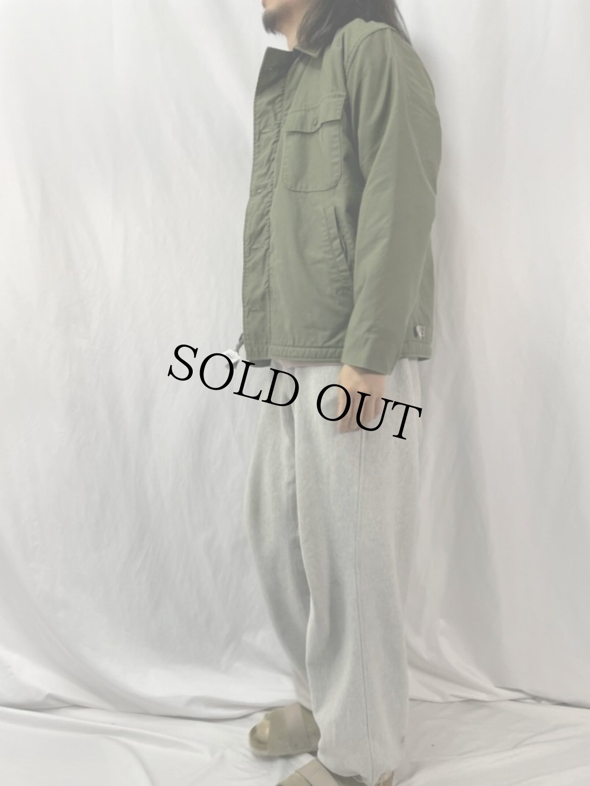 画像3: 80's U.S.NAVY A-2 デッキジャケット MEDIUM (3)