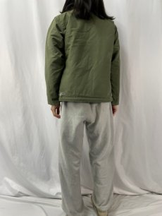 画像4: 80's U.S.NAVY A-2 デッキジャケット MEDIUM (4)