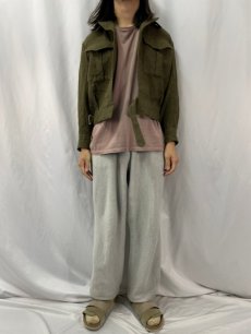 画像2: 50's CANADIAN ARMY バトルドレスジャケット SIZE6 (2)