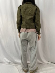 画像4: 50's CANADIAN ARMY バトルドレスジャケット SIZE6 (4)