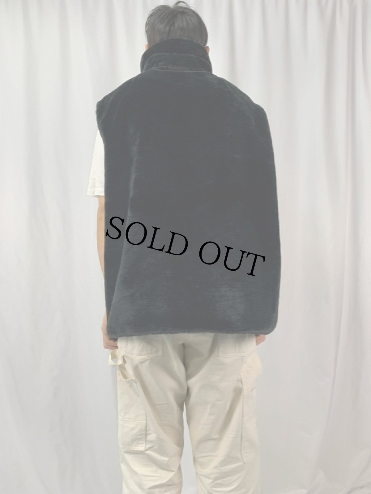 画像4: フェイクファーベスト (4)