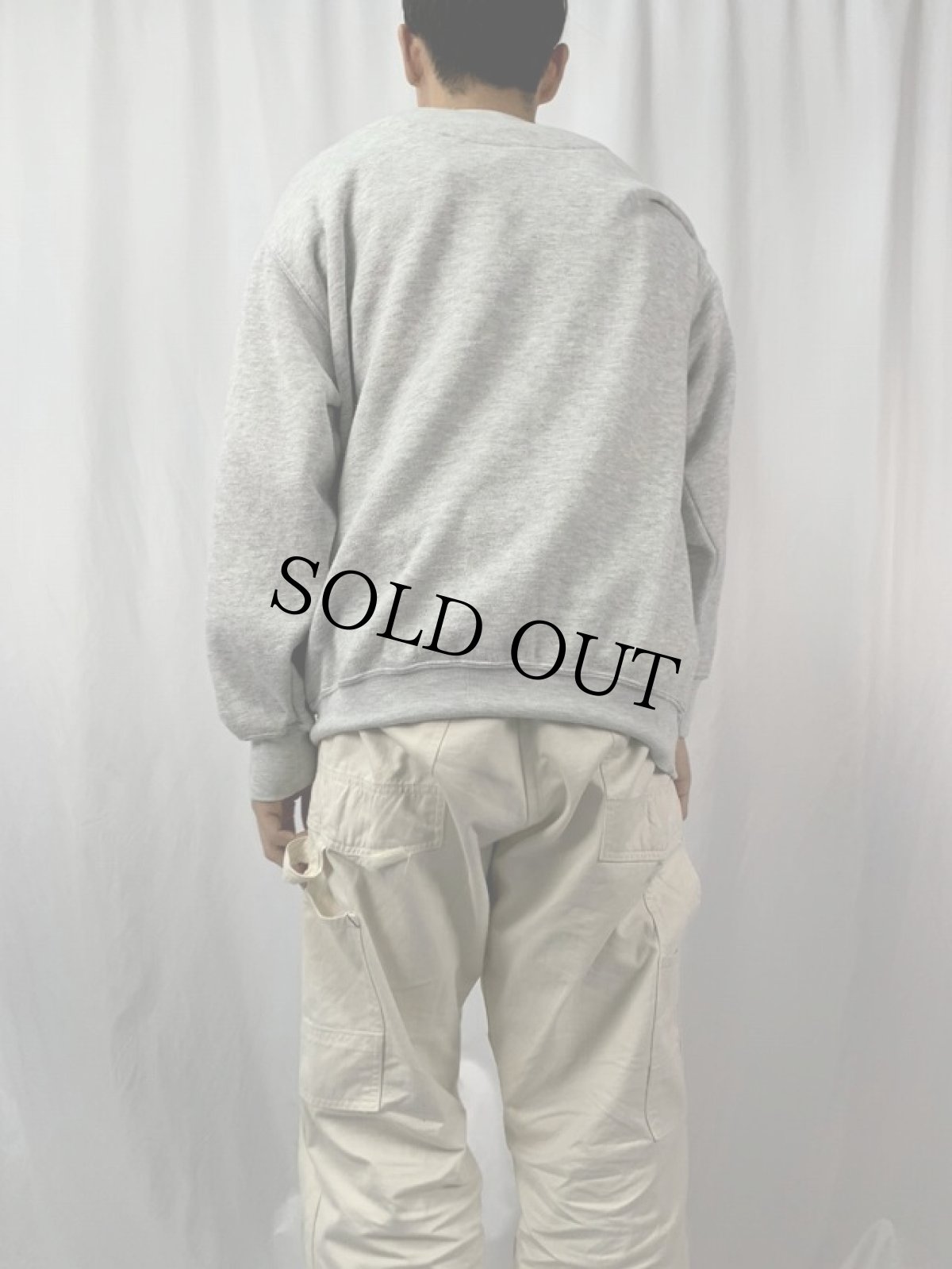 画像4: 90's BLITZZ STUDIOS PINK PANTHER キャラクター刺繍スウェット L (4)