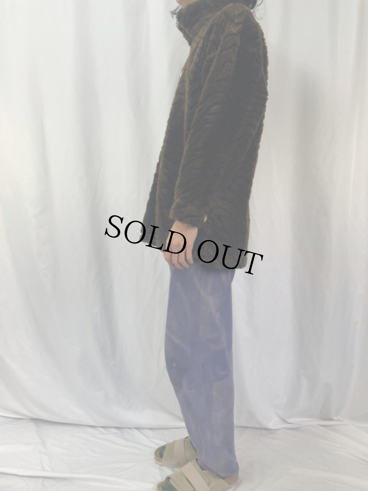 画像3: アニマル柄 フェイクファージャケット (3)