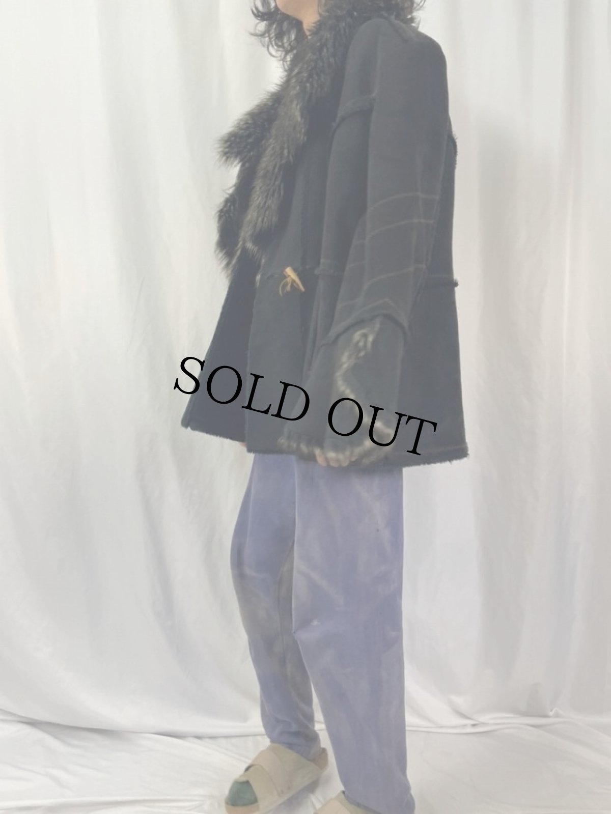 画像3: 90's JONES NEW YORK フェイクスエードジャケット 3X (3)