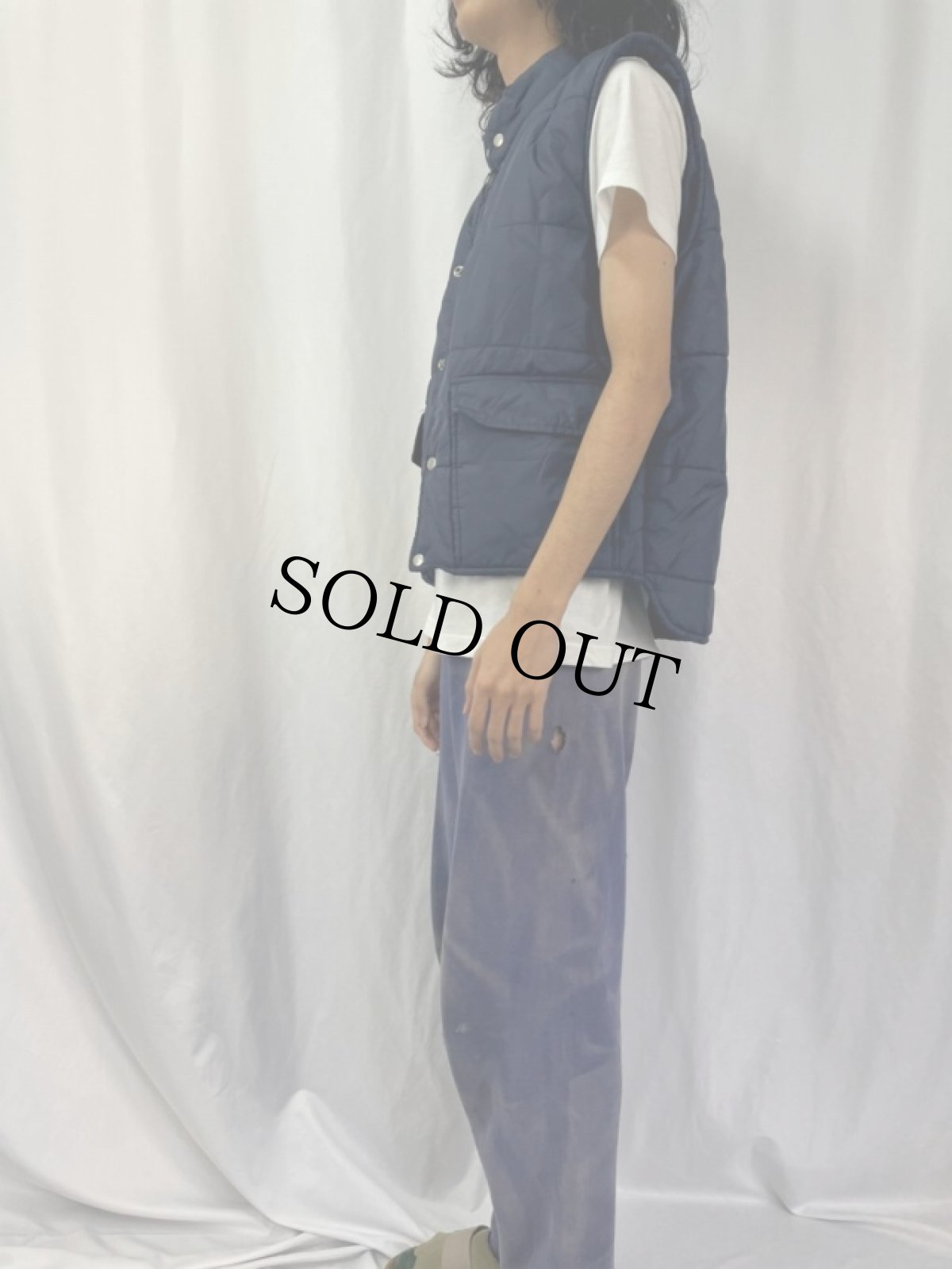 画像3: 70〜80's Sportswear ダウンベスト M (3)