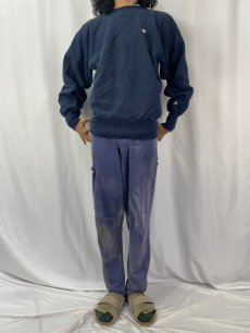 画像2: 90's Champion REVERSE WEAVE USA製 目付き L NAVY (2)