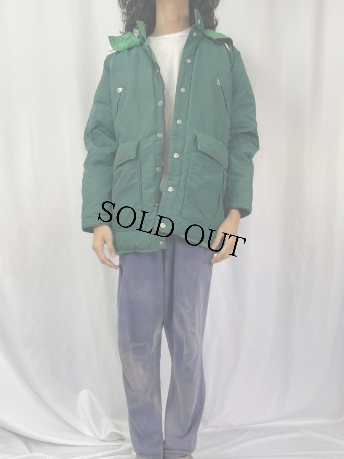 画像2: 80's GERRY USA製 ダウンジャケット MEDIUM (2)