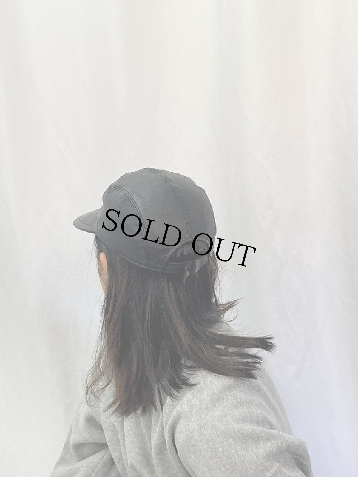 画像4: Borsalino ITALY製 ロゴ刺繍 レザーキャップ (4)