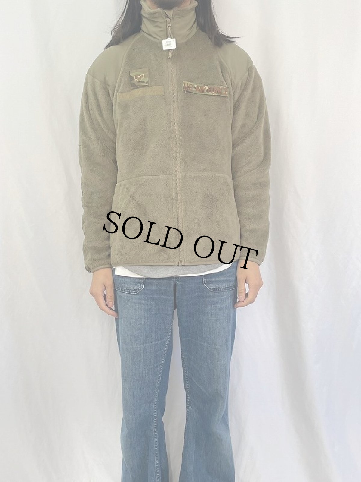 画像2: U.S.MILITARY ECWCS GEN3 Cold Weather "POLARTEC" コヨーテフリースジャケット SMALL-REGULAR (2)