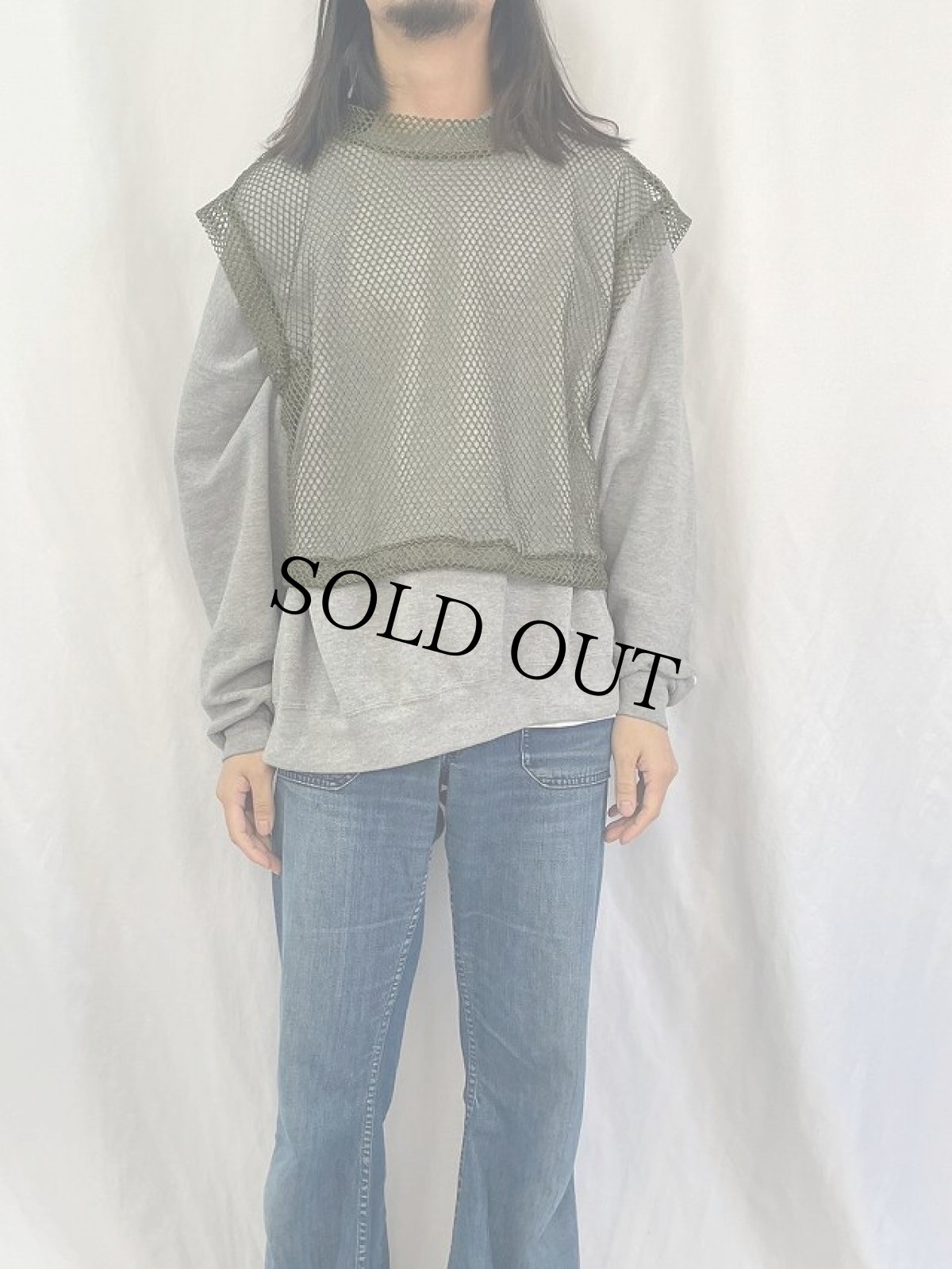 画像2: CANADIAN MILITARY メッシュトップス (2)