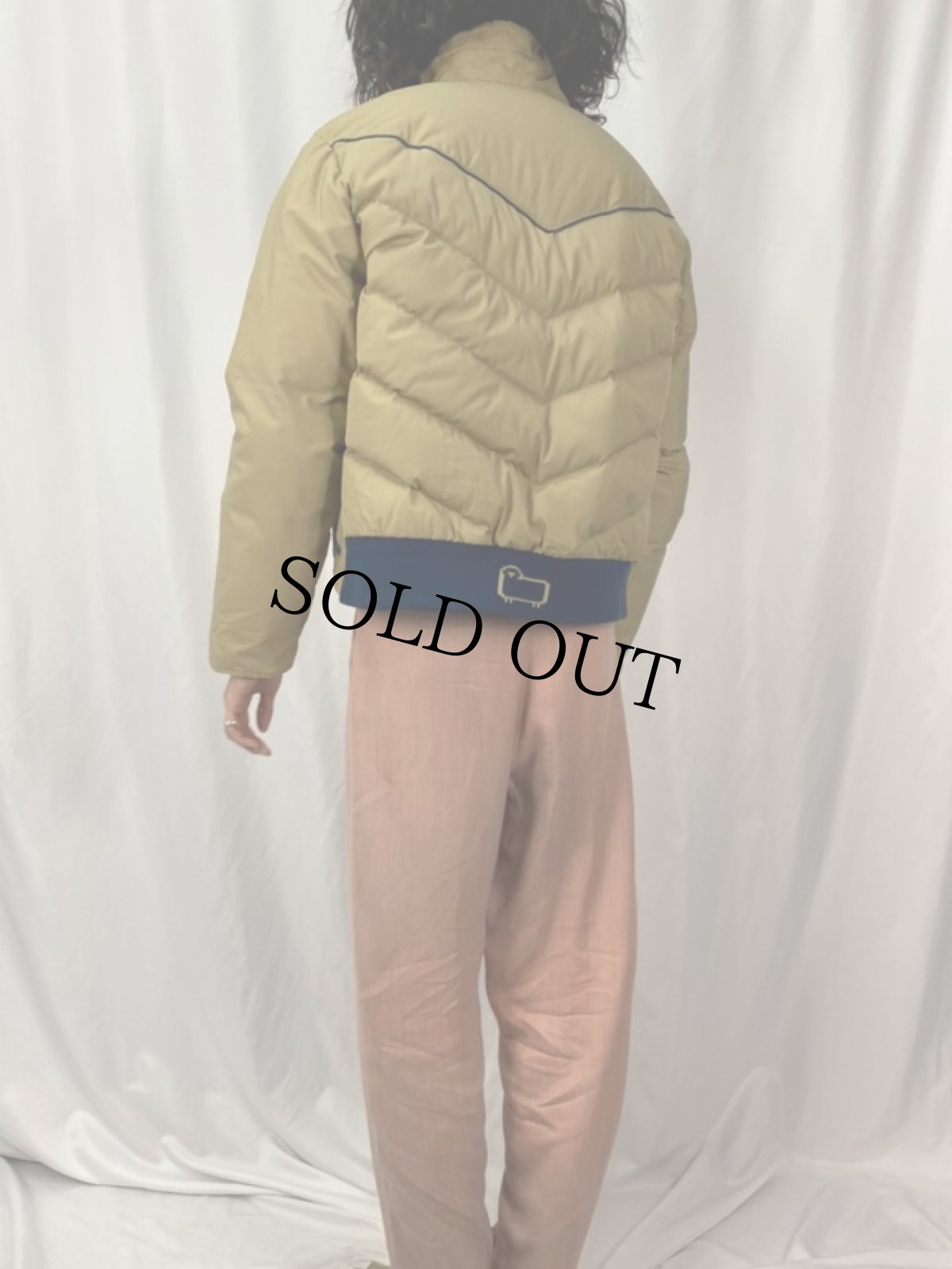 画像4: 80's Woolrich USA製 ウエスタンヨークダウンジャケット (4)