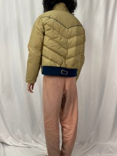 画像4: 80's Woolrich USA製 ウエスタンヨークダウンジャケット  (4)