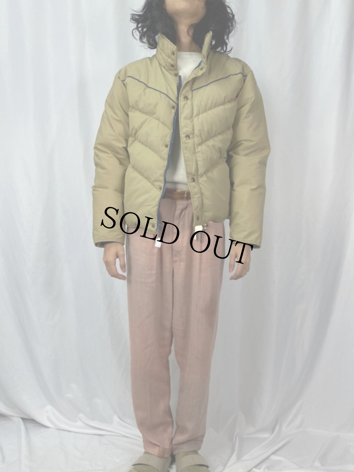 画像2: 80's Woolrich USA製 ウエスタンヨークダウンジャケット (2)