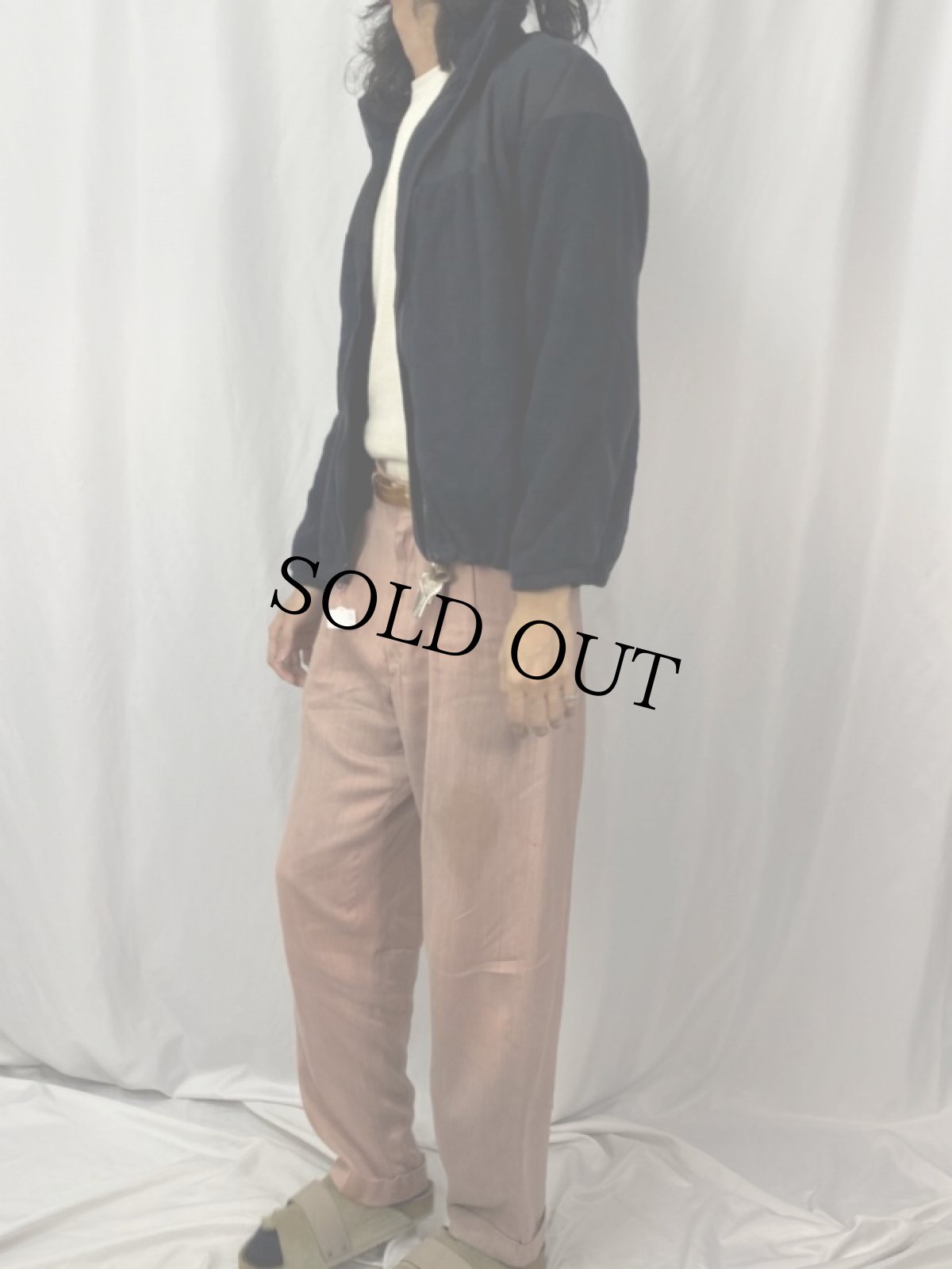 画像3: U.S.MILITARY ECWCS GEN3 Cold Weather フリースジャケット SMALL-SHORT BLACK (3)