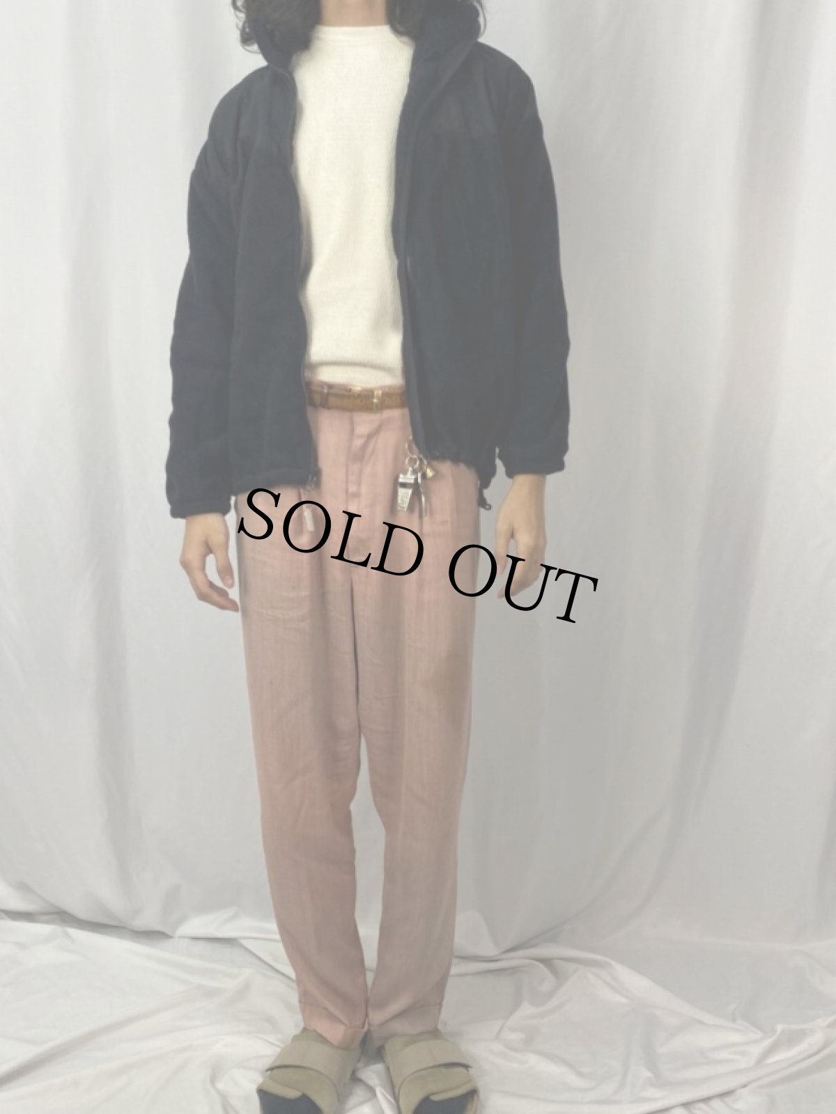 画像2: U.S.MILITARY ECWCS GEN3 Cold Weather フリースジャケット SMALL-SHORT BLACK (2)