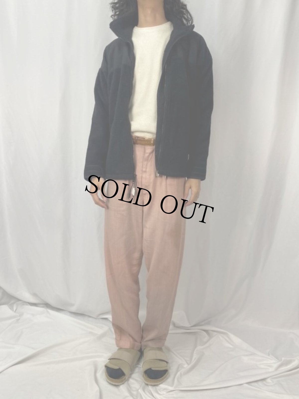 画像2: U.S.MILITARY ECWCS GEN3 Cold Weather フリースジャケット SMALL BLACK (2)