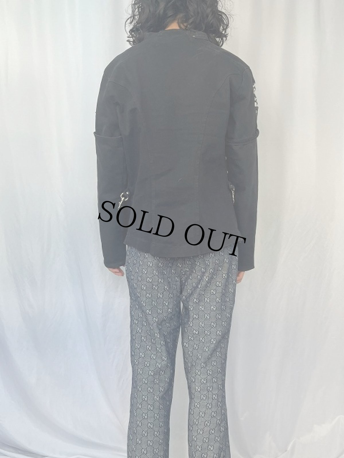 画像4: FETISH LIP SERVICE ボンテージジャケット (4)