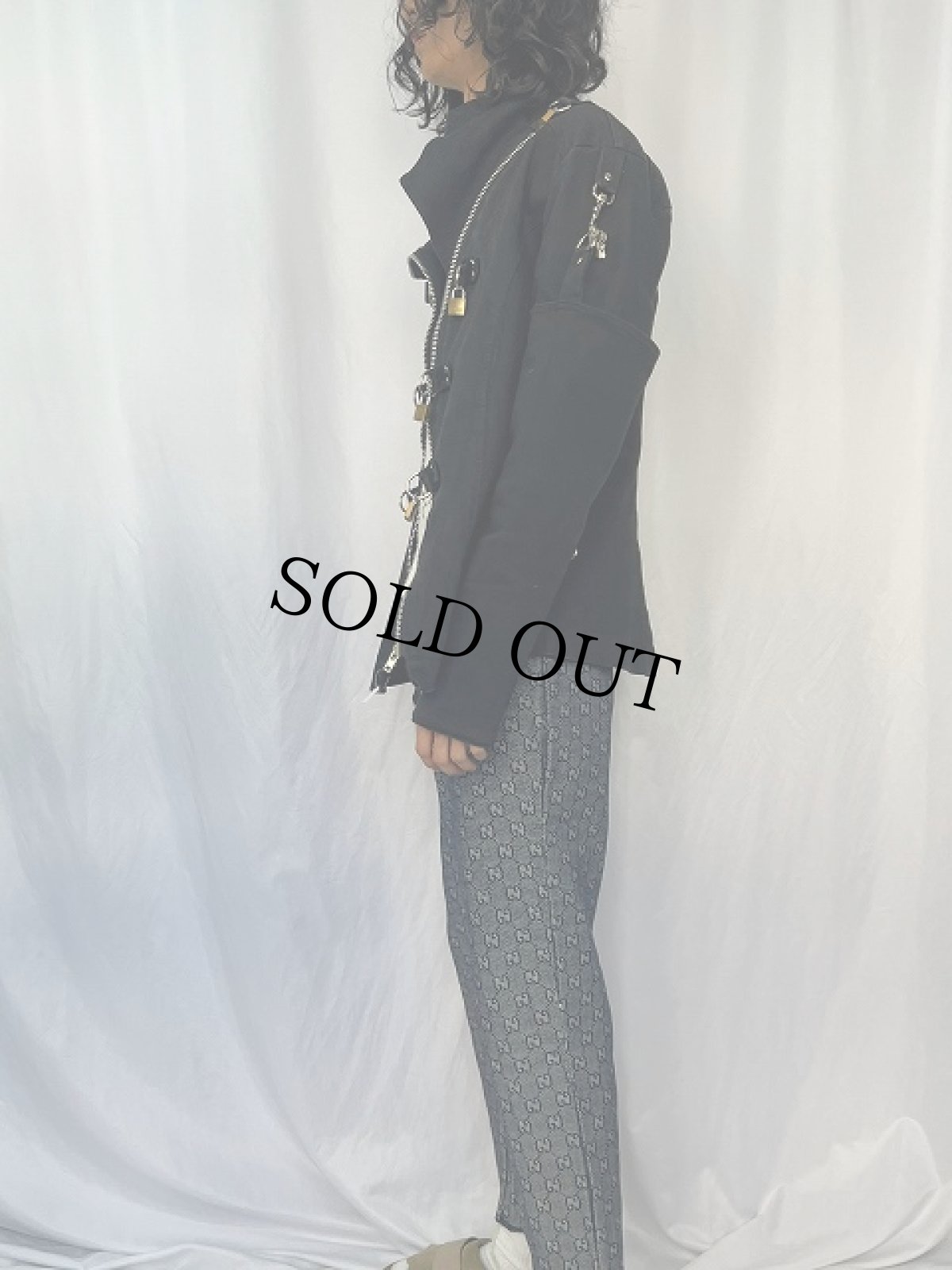 画像3: FETISH LIP SERVICE ボンテージジャケット (3)