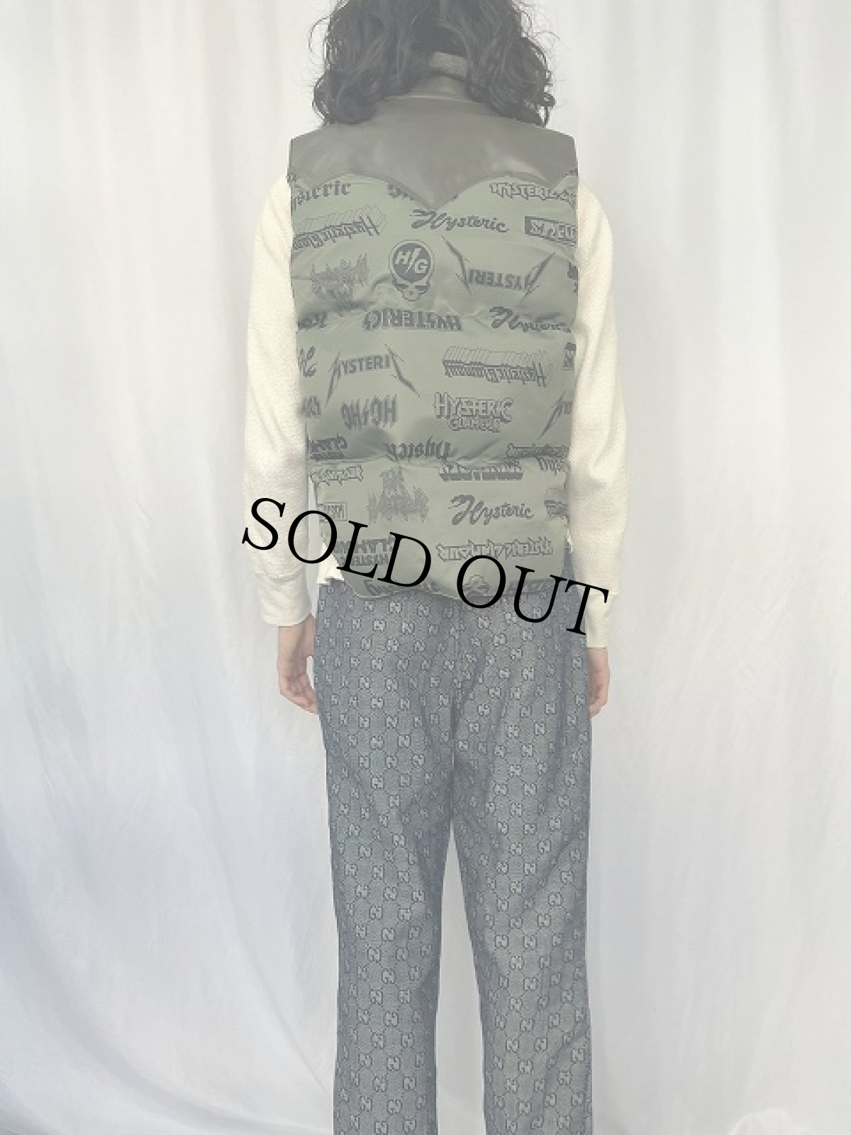 画像4: HYSTERIC GLAMOUR×Rocky Mountain Featherbed メタルロゴダウンベスト SIZE38 (4)