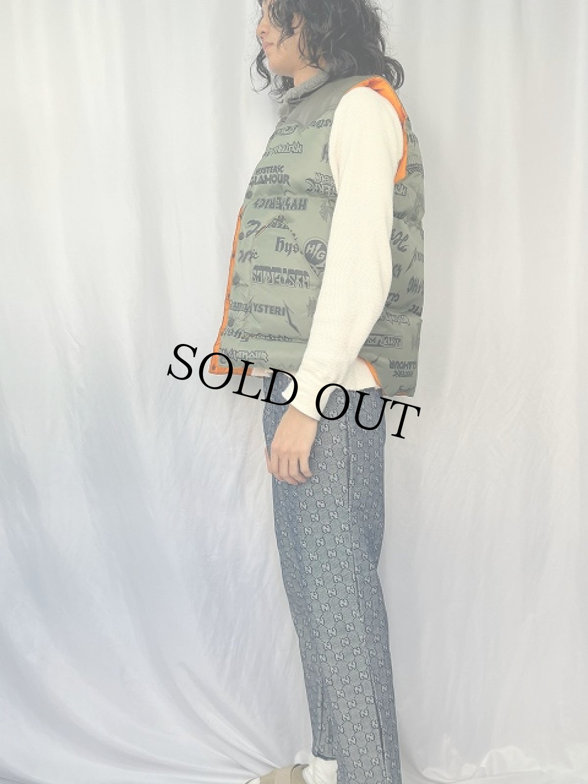 画像3: HYSTERIC GLAMOUR×Rocky Mountain Featherbed メタルロゴダウンベスト SIZE38 (3)