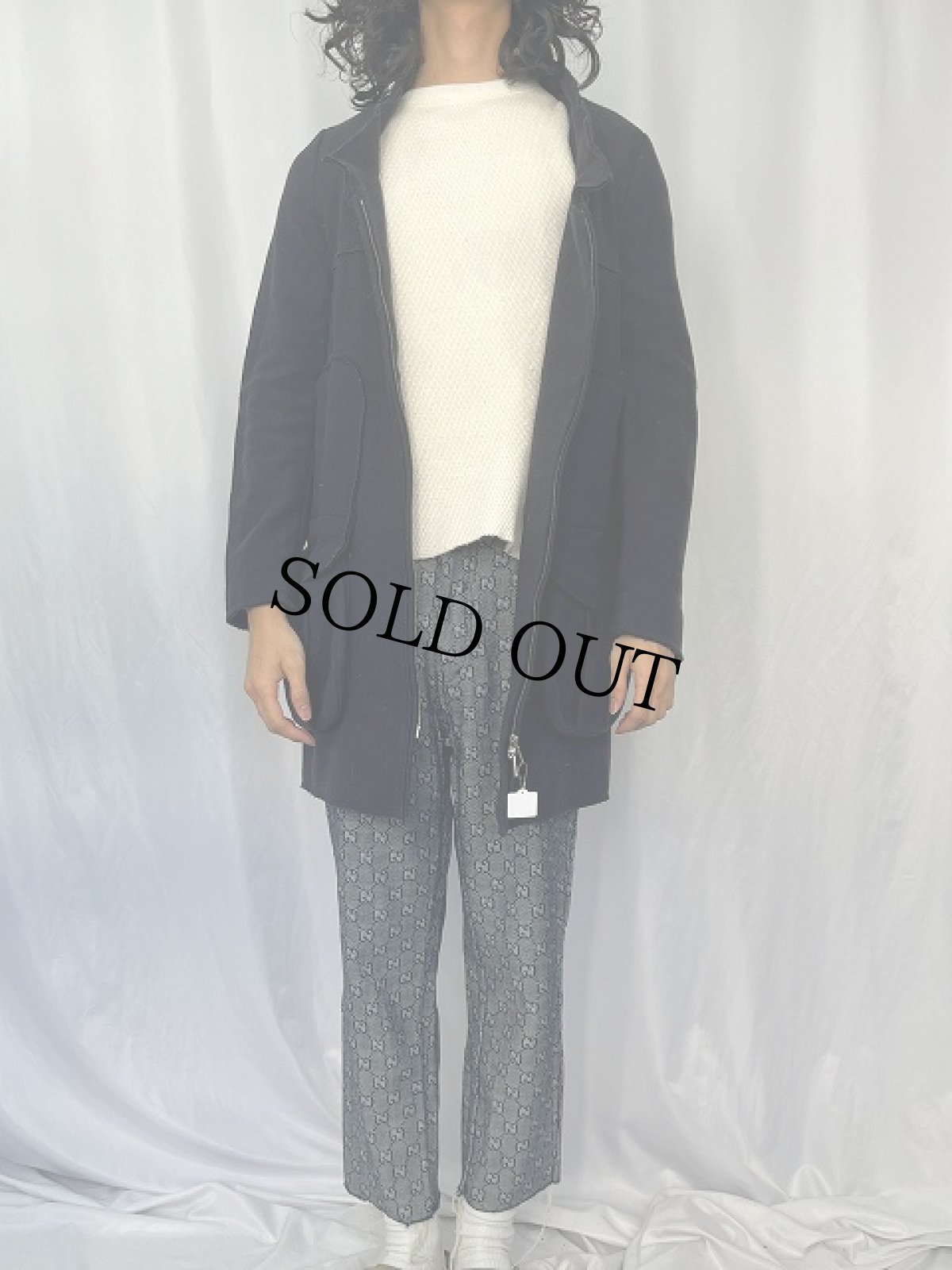 画像2: 2010 MARNI WINTER EDITION デザイン ウールコート SIZE40 (2)