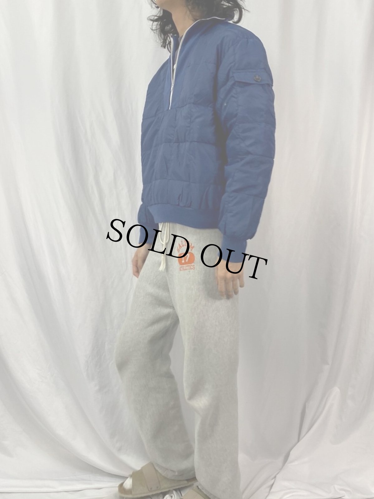 画像3: 80's Eddie Bauer "GOOSE DOWN" プルオーバーダウンジャケット (3)