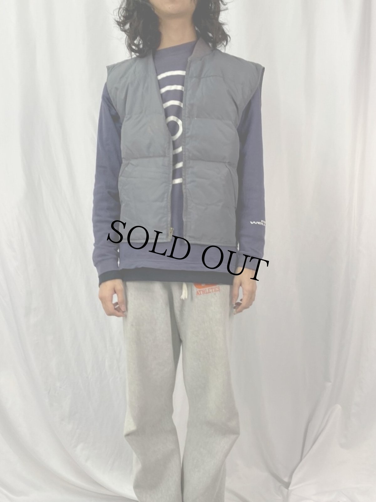 画像2: 80's Eddie Bauer "GOOSE DOWN" USA製 ダウンベスト L (2)