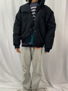 画像2: 80's Eddie Bauer "GOOSE DOWN" 中綿入り ナイロンジャケット XL (2)