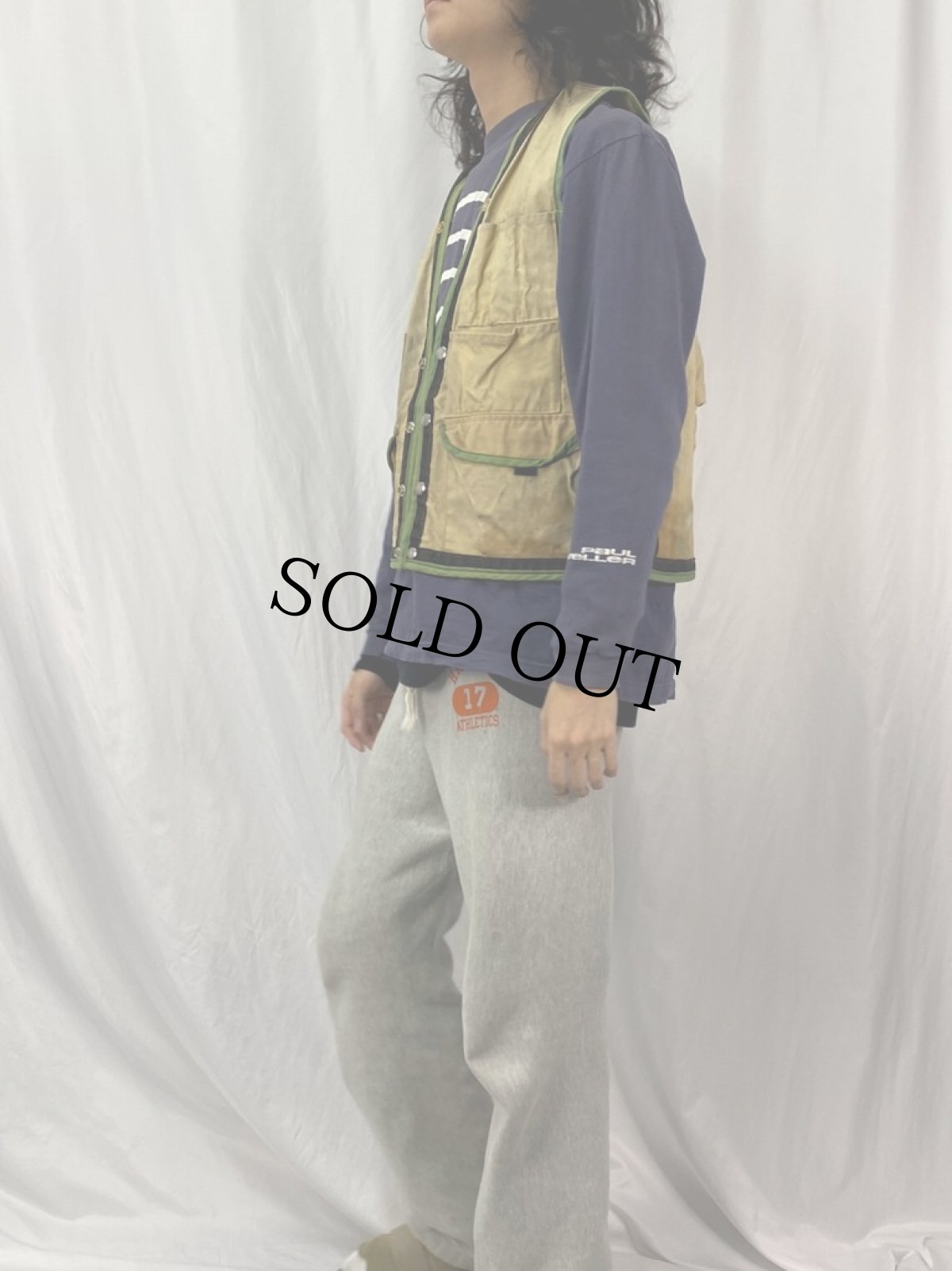 画像3: Ben Meadows Co. ダックワークベスト L (3)