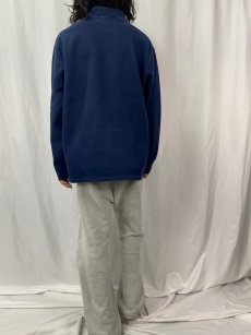 画像4: 90's POLO SPORT Ralph Lauren ハーフジップ リブスウェット XXL NAVY (4)