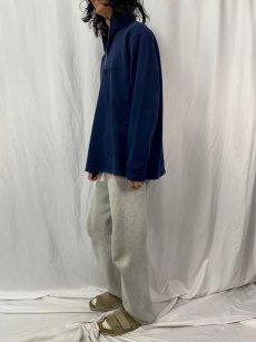 画像3: 90's POLO SPORT Ralph Lauren ハーフジップ リブスウェット XXL NAVY (3)