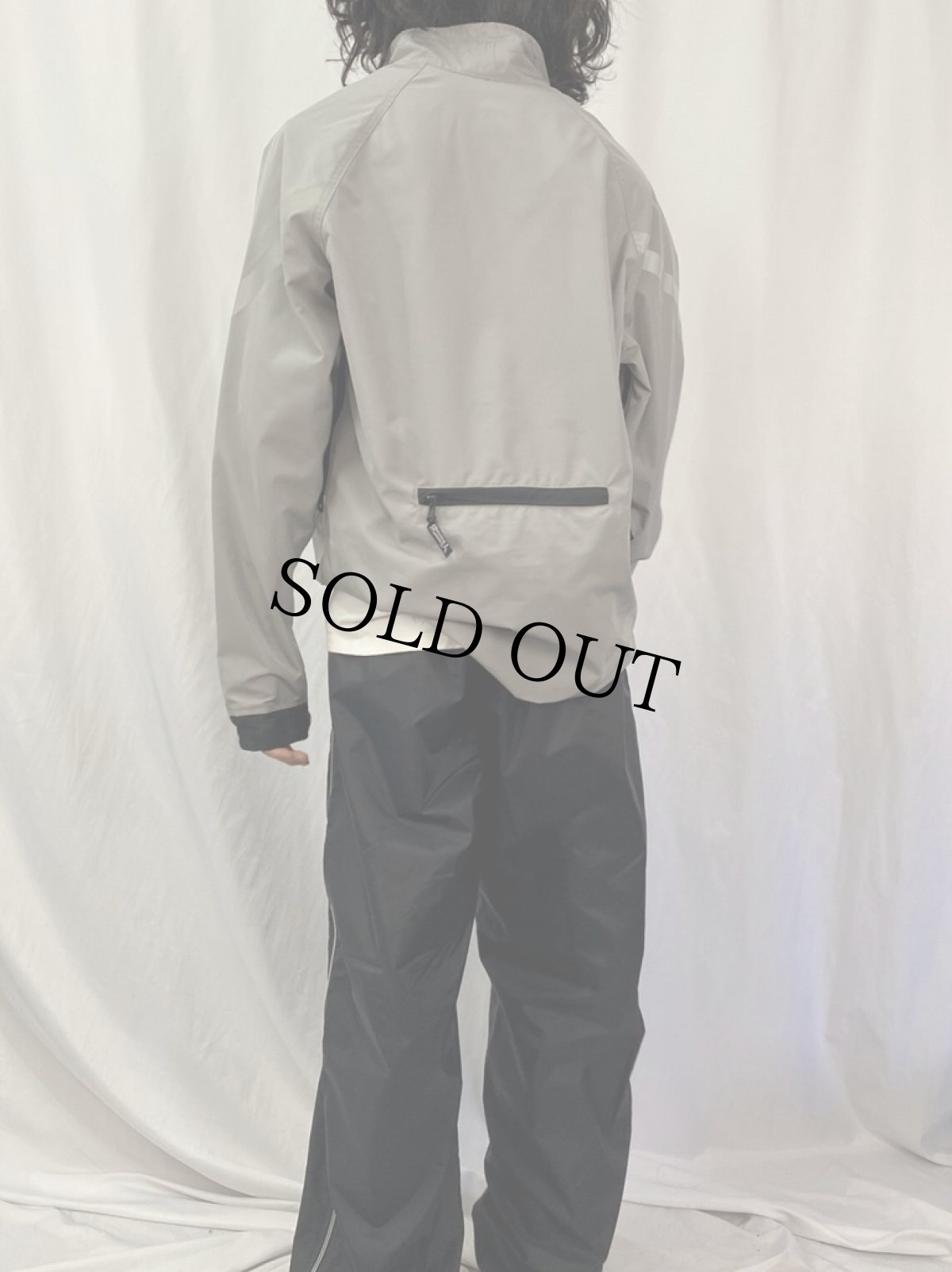 画像4: Running Room FIT-WEAR CANADA製 リフレクター付き ジップジャケット M (4)