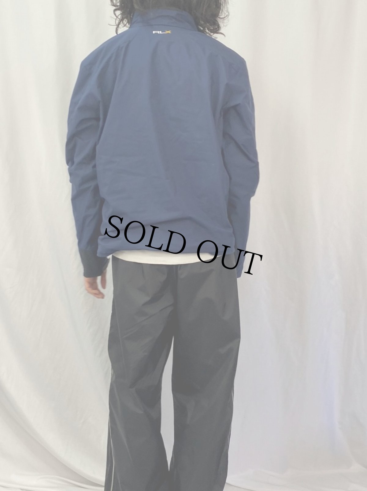 画像4: RLX Ralph Lauren ジップジャケット L NAVY (4)