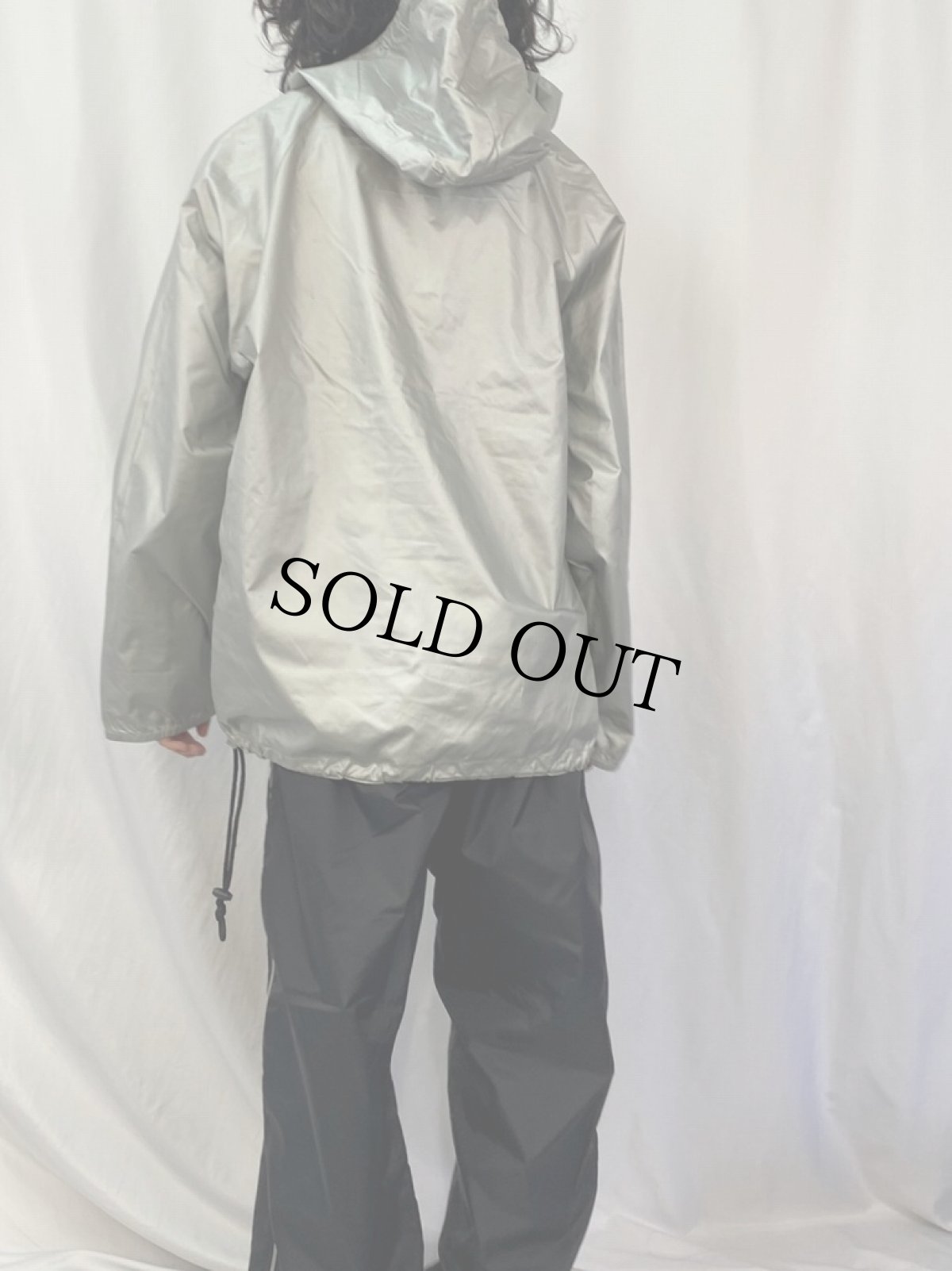 画像4: OLD NAVY ナイロンアノラックパーカー L (4)