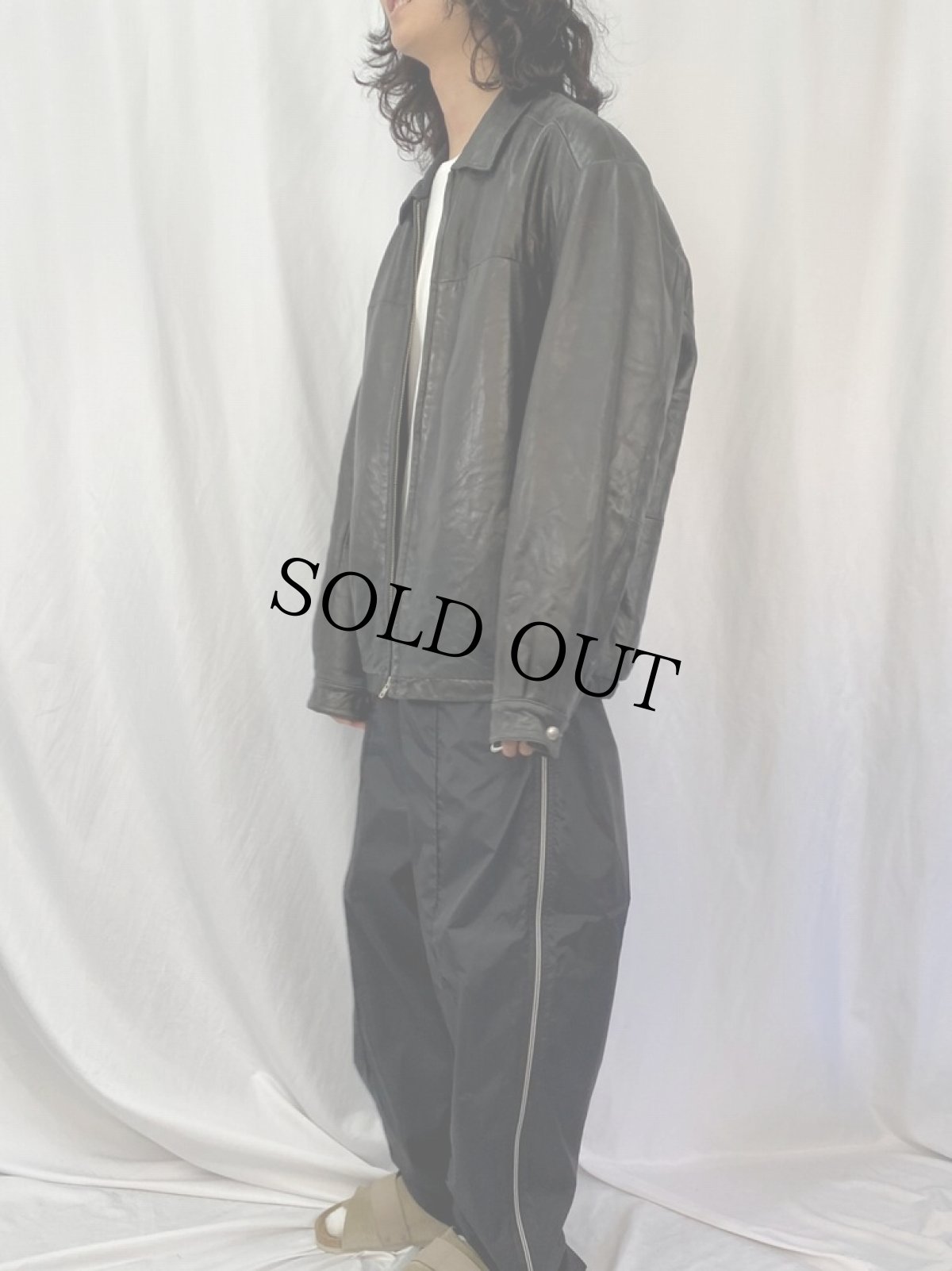 画像3: WILSONS LEATHER ライナー付き レザージャケット XLT (3)