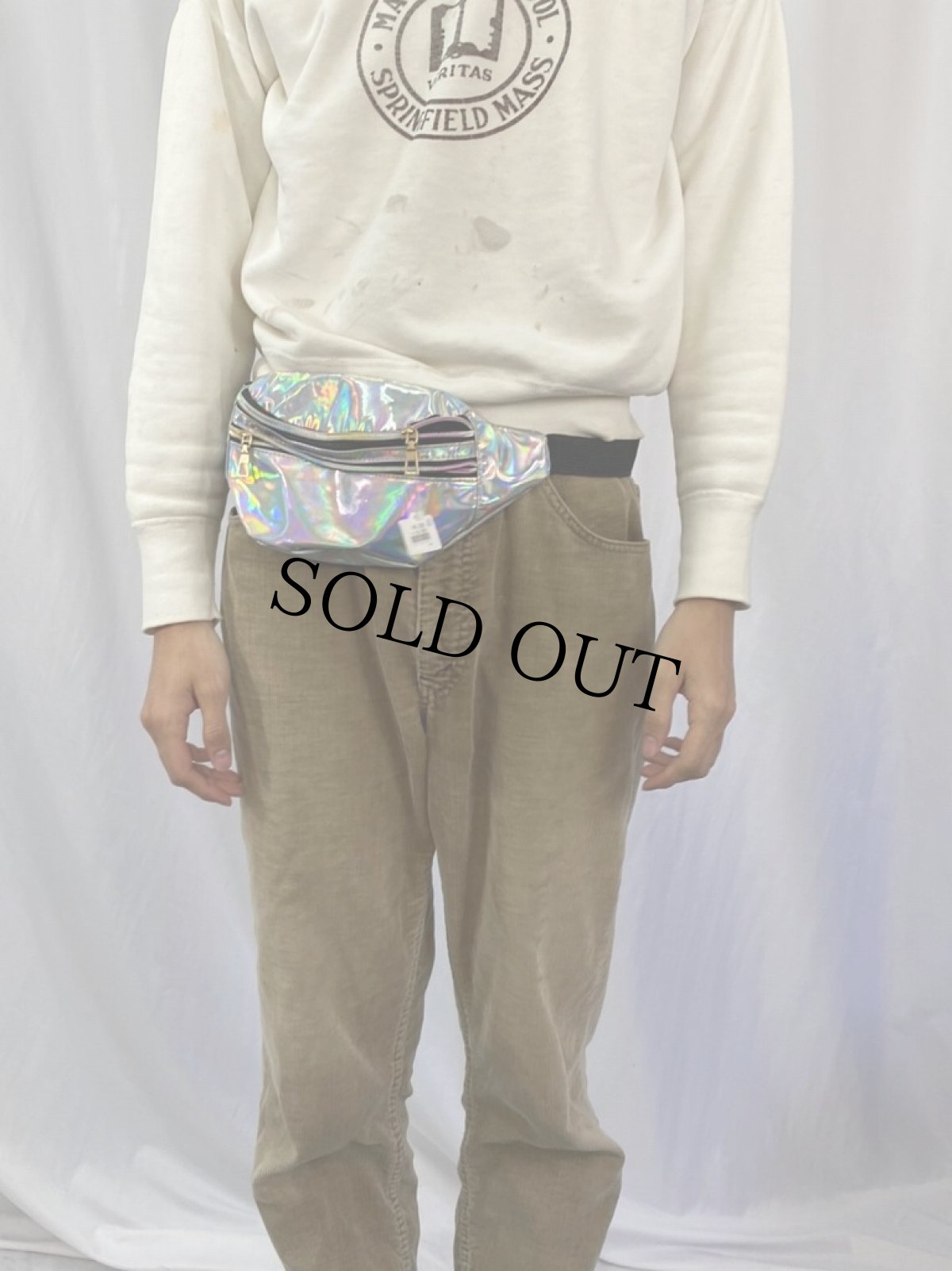 画像2: シャイニー エナメルウエストポーチ (2)