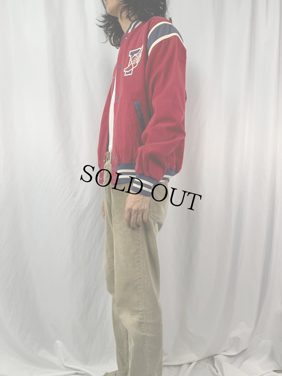 画像3: POLO Ralph Lauren ウィングフット パッチ付き スタジャン M (3)