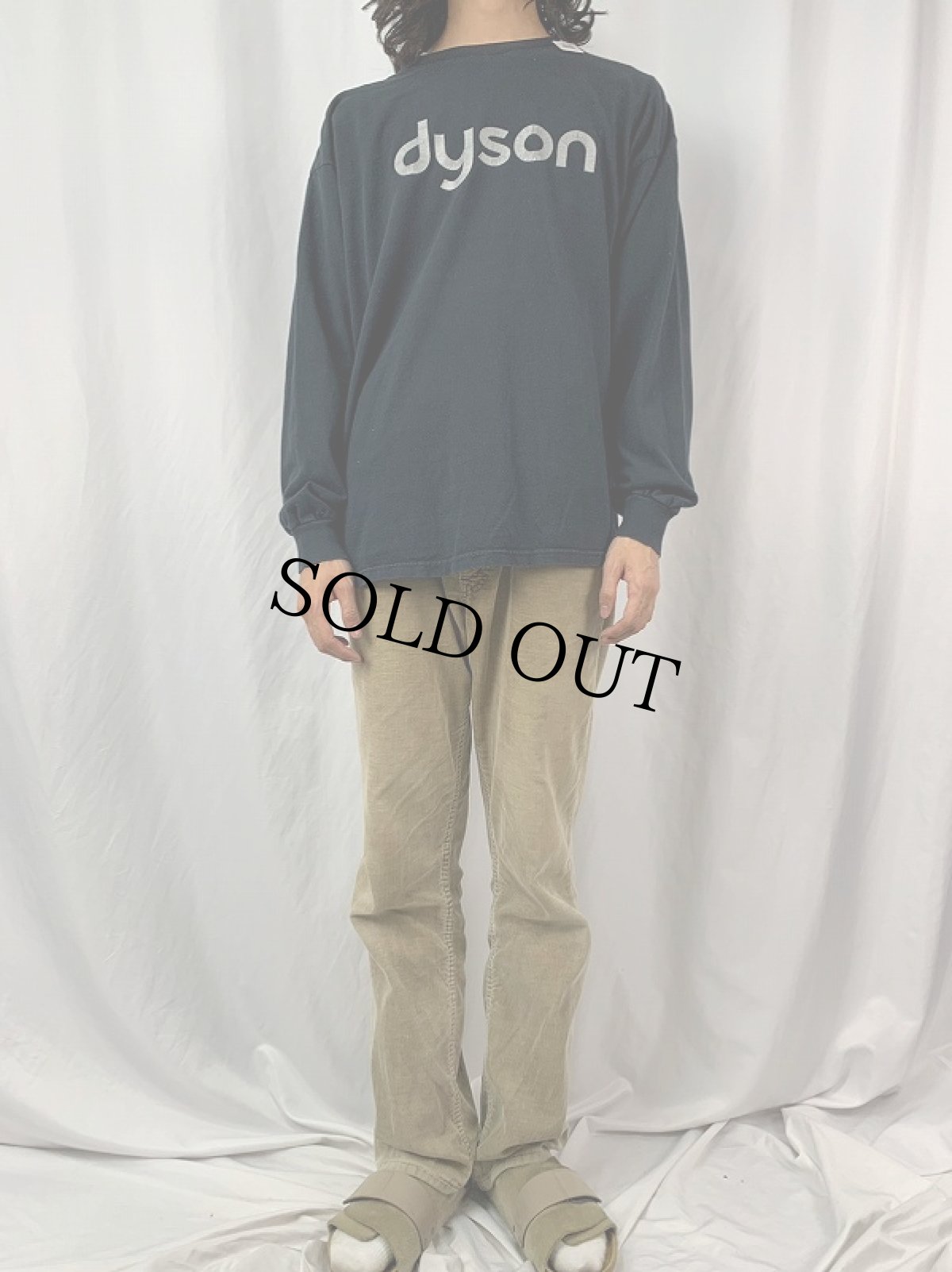 画像3: dyson "cleaners don't lose suction" 家電メーカー ロゴプリントロンT 2XL (3)