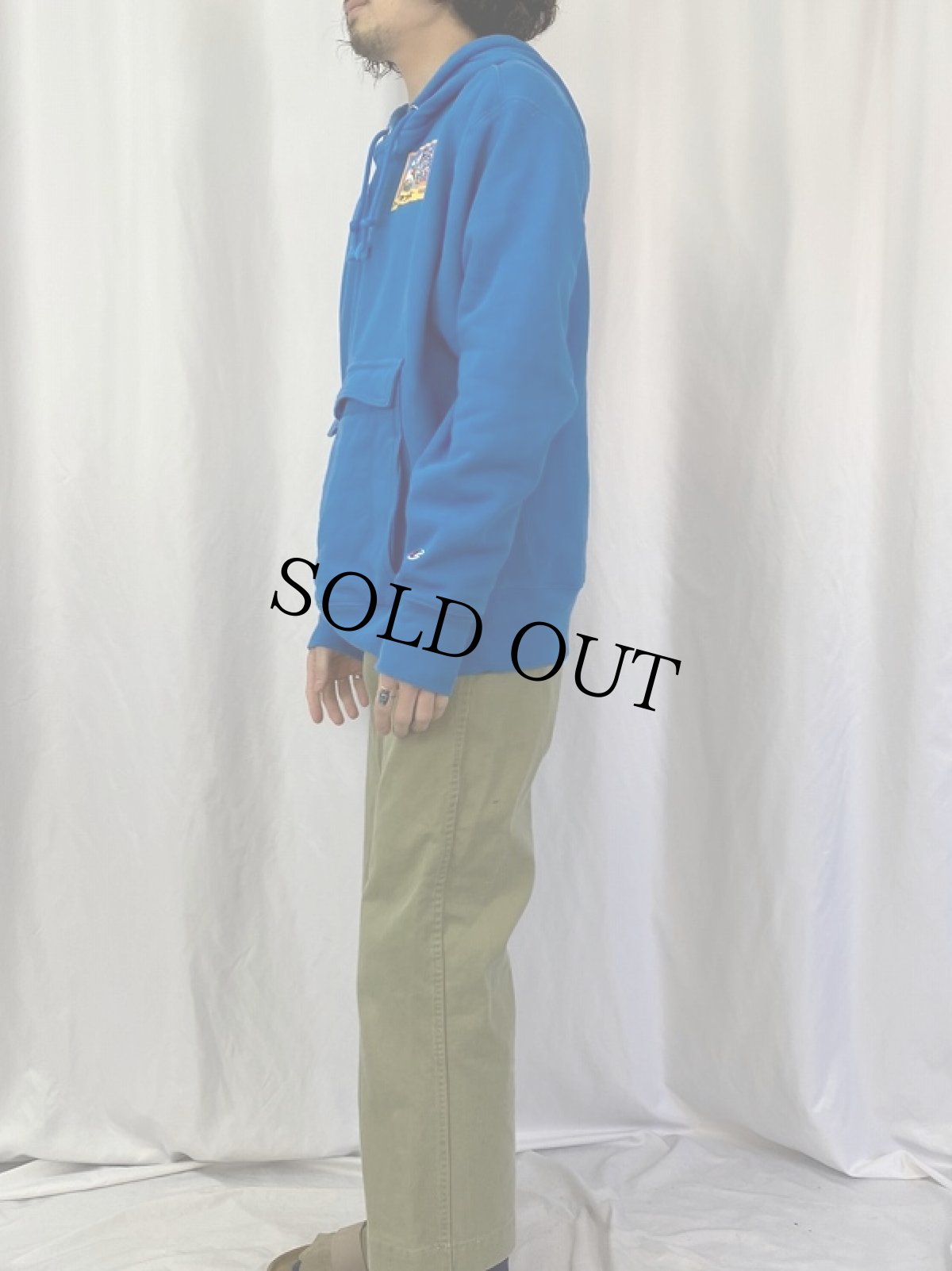 画像3: Champion REVERSE WEAVE × SUPER MARIO BROS. ハーフジップ スウェットフーディ L (3)