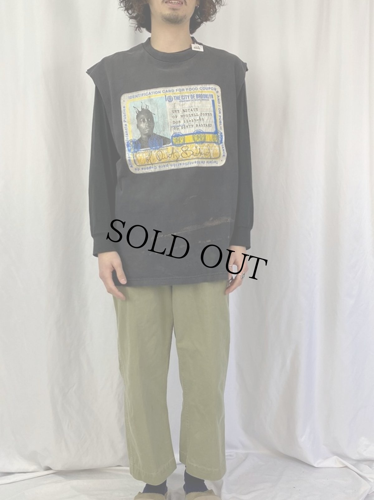 画像2: OL' DIRTY BASTARD ヒップホップ カットオフスリーブTシャツ XL (2)