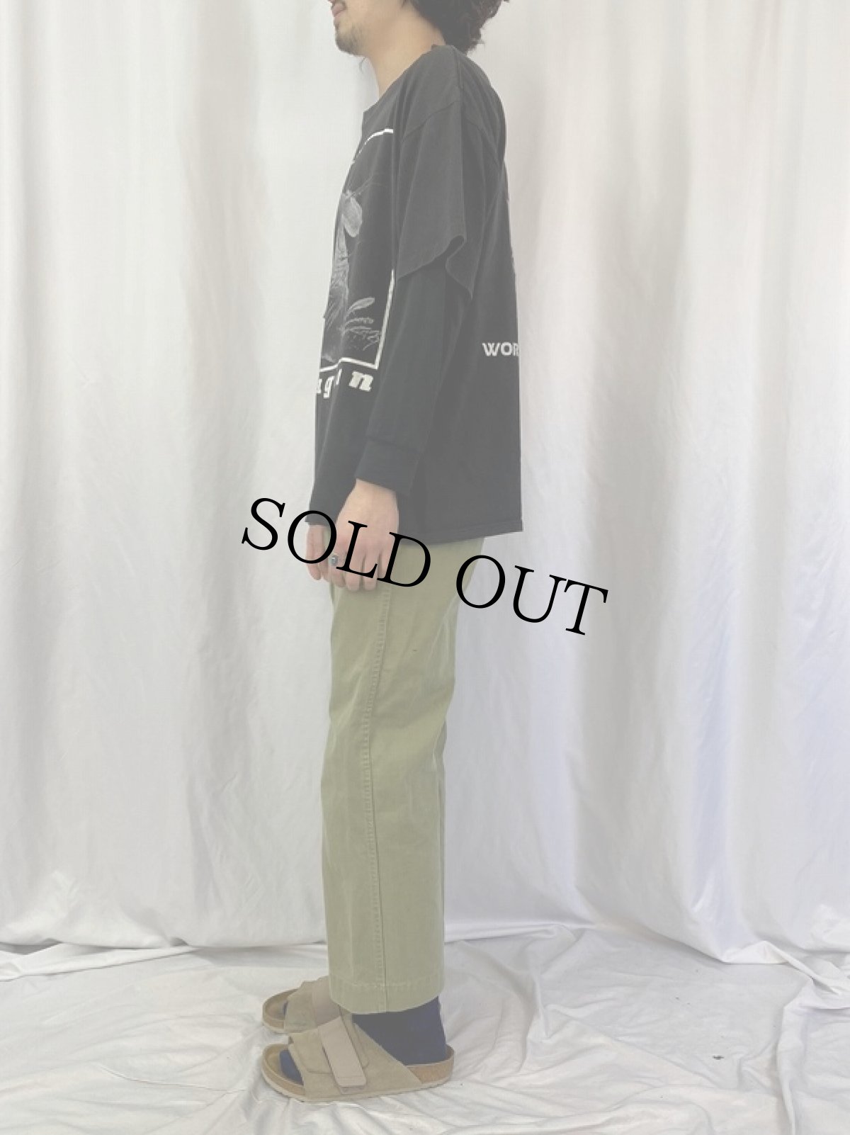 画像3: 90's Contagion インダストリアルロックバンドツアーTシャツ XL (3)