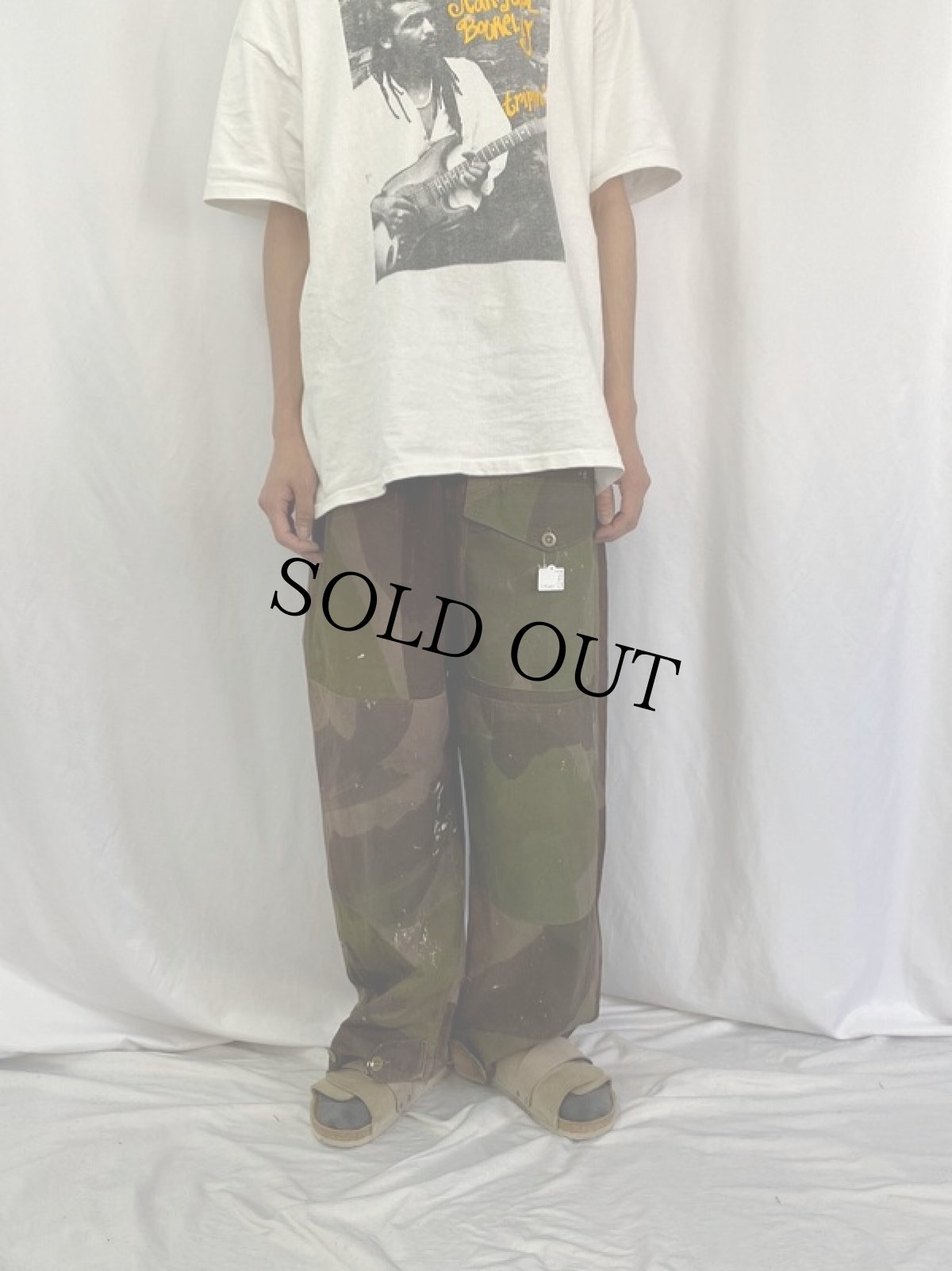 画像2: 40's BRITISH ARMY "SAS" 特殊空挺部隊 ブラッシュストロークカモ トラウザーズ (2)