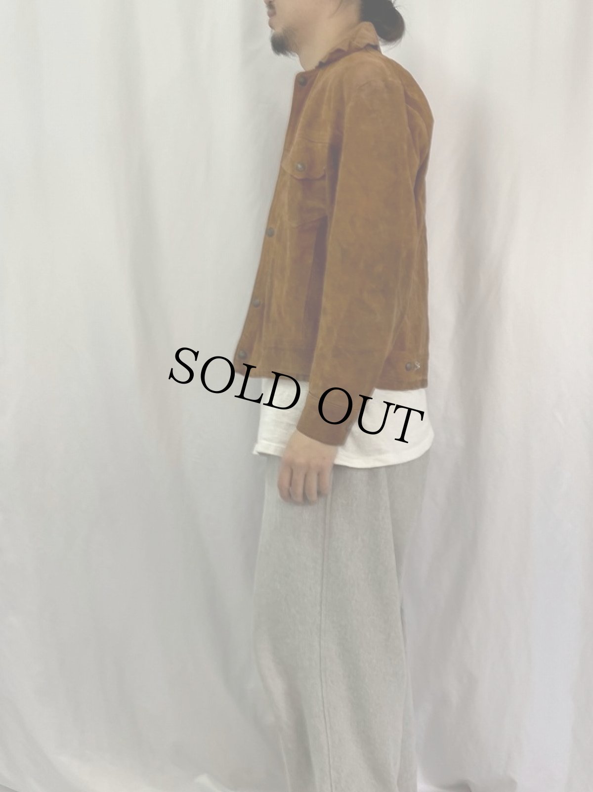 画像3: 60's L.L.Bean 筆記体タグ スエードレザージャケット SIZE40 (3)