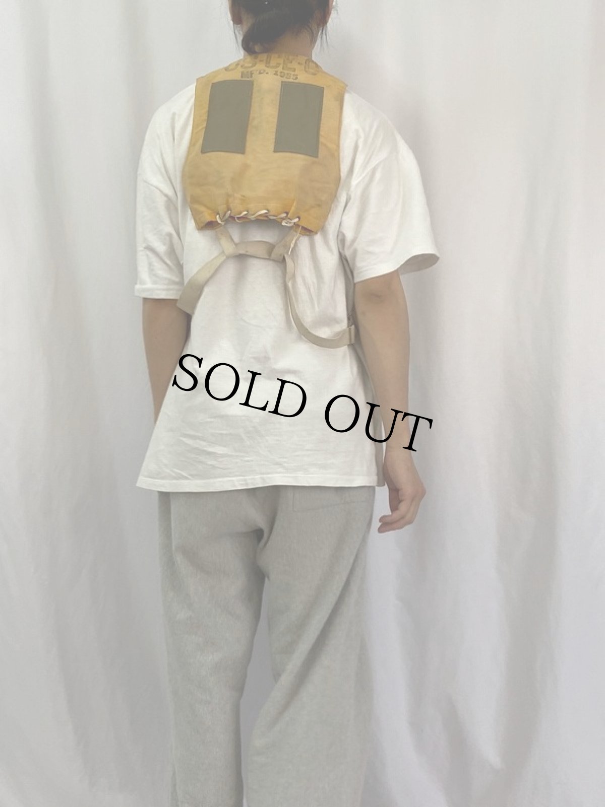 画像4: 50's U.S.NAVY CEC Ta-pat-co製 ライフプリサーバーベスト (4)